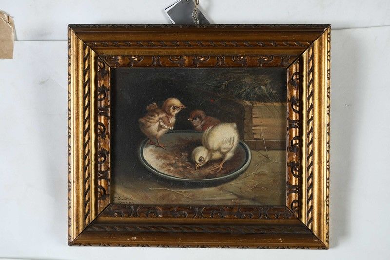 F. Franchini - Il Pasto dei Pulcini