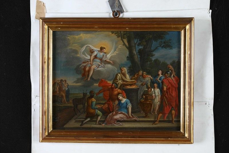 Scuola Romana del XVIII Secolo - Sacrificio di Ifigenia
