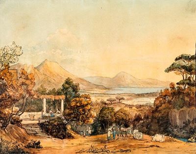 Veduta del Golfo di Napoli