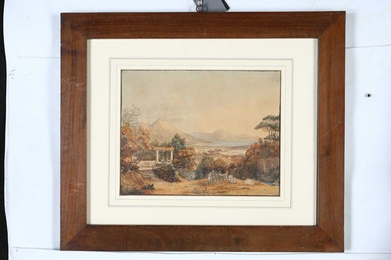Scuola di Posillipo - Veduta del Golfo di Napoli