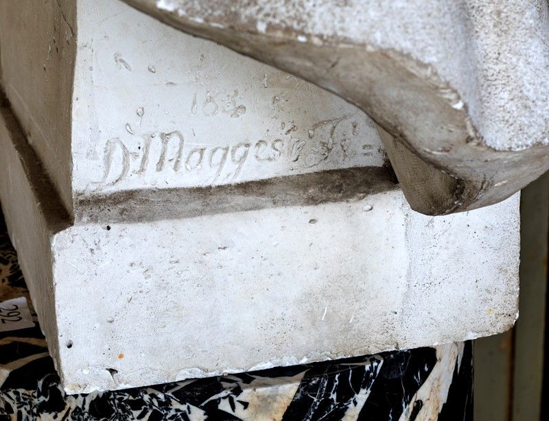 Fortuné Dominique Maggesi - Busto in Gesso