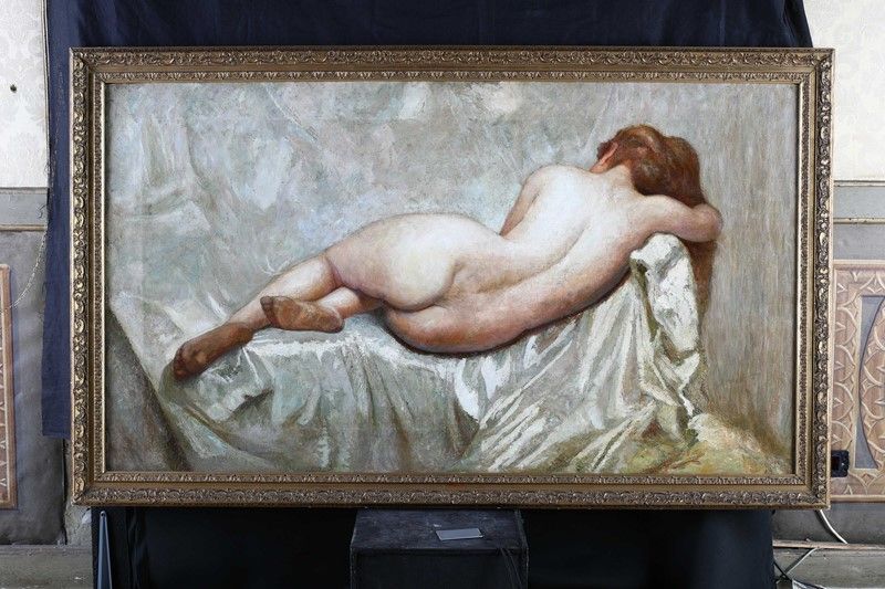 Giuseppe Amisani - Nudo di Donna Distesa