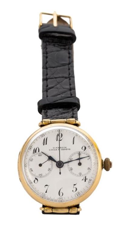 Ulysse, Nardin Chrono Monopulsante Oro Giallo Ref. 2162