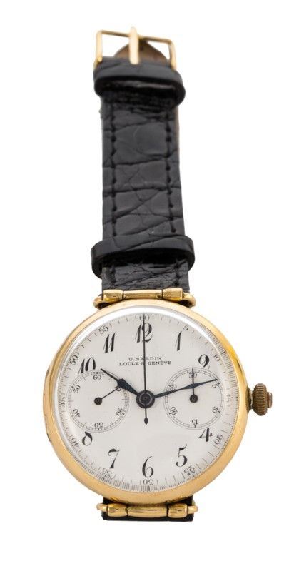 Ulysse, Nardin Chrono Monopulsante Oro Giallo Ref. 2162