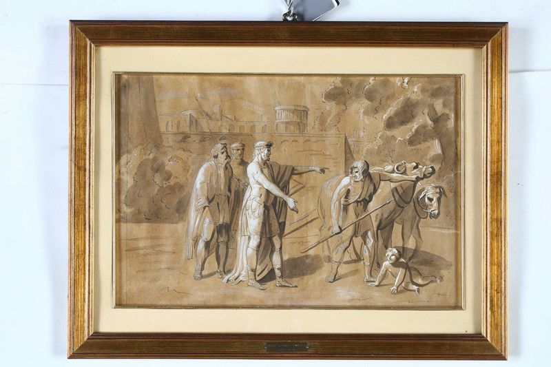 Scuola Neoclassica Francese - Vittoria sui Volsi