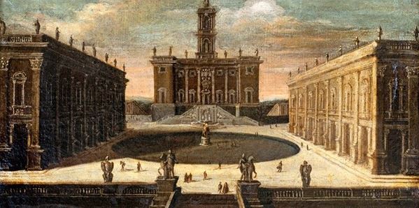 Joseph Heintz il Giovane - COPPIA DI VEDUTE