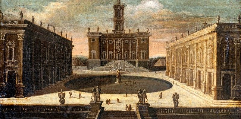 Joseph Heintz il Giovane - Coppia di Vedute