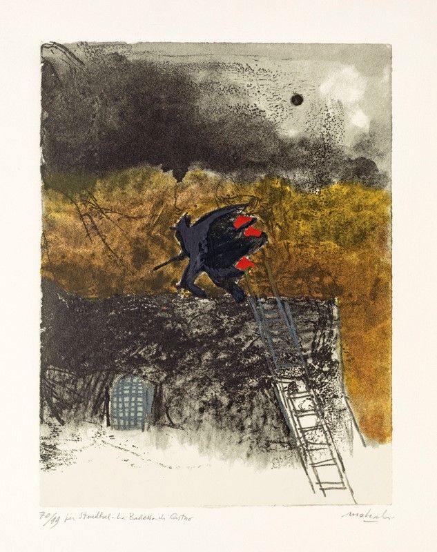 Carlo Mattioli - Lotto di Due Litografie