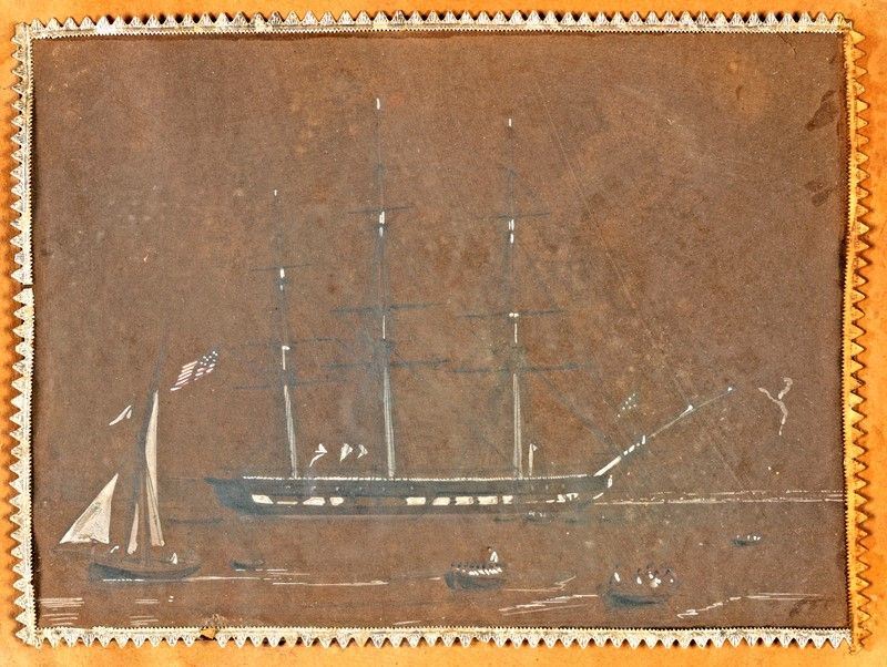 Pittore del XIX Secolo - Coppia di Disegni