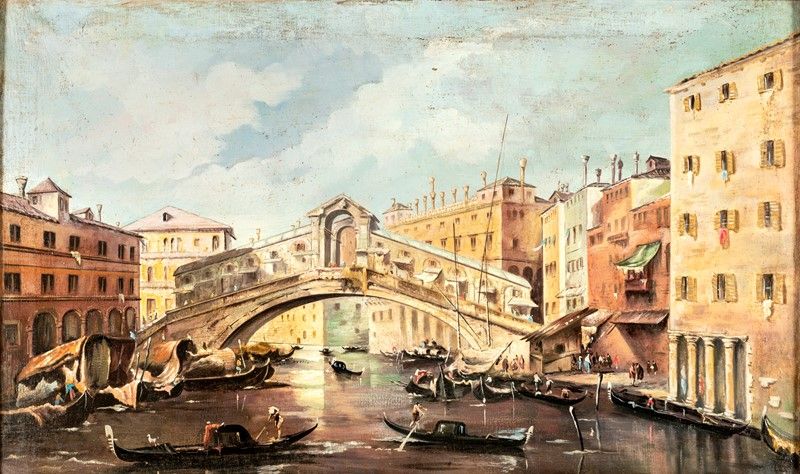 Pittore del XX Secolo - Coppie di Vedute di Venezia