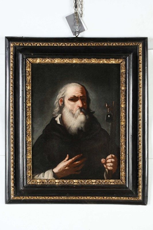 Scuola Napoletana del XVII Secolo - Sant'antonio Abate