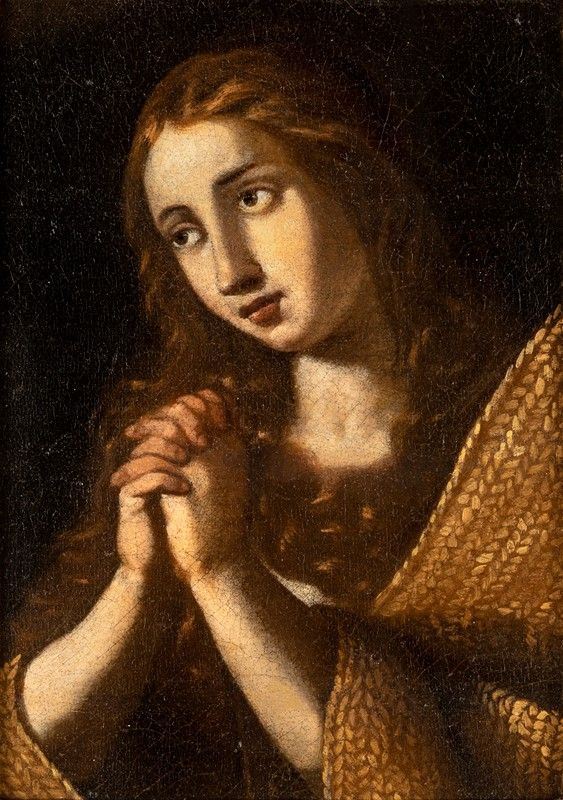 Scuola italiana del XVII secolo - SANTA MARIA EGIZIACA
