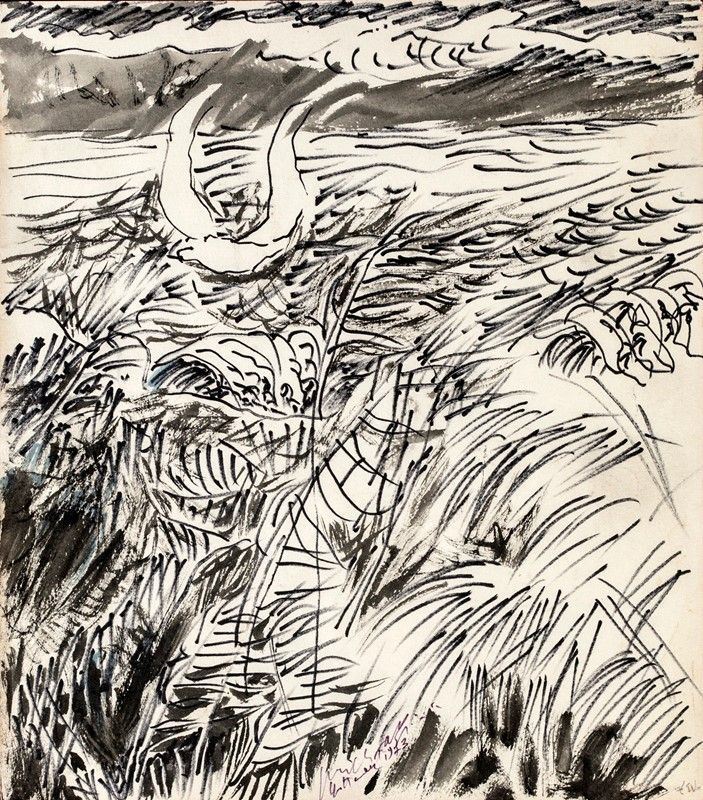 Pericle Fazzini - Paesaggio
