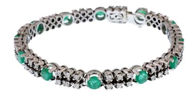 Bracciale con Smeraldi