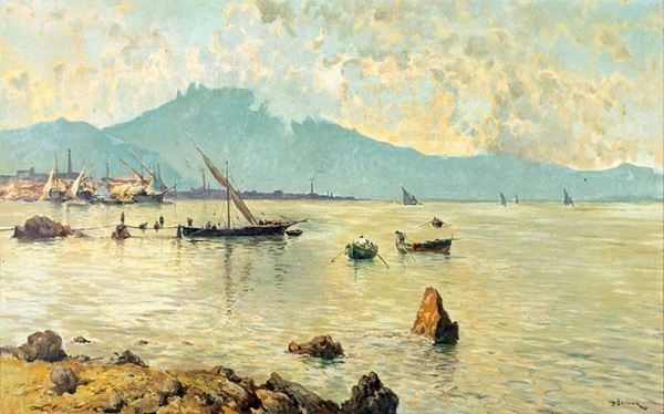 Antonio Barone - PAESAGGIO COSTIERO