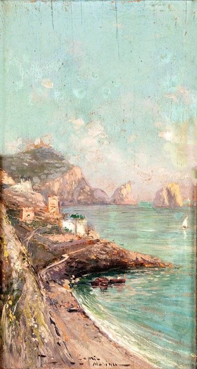 Veduta dei Faraglioni di Capri