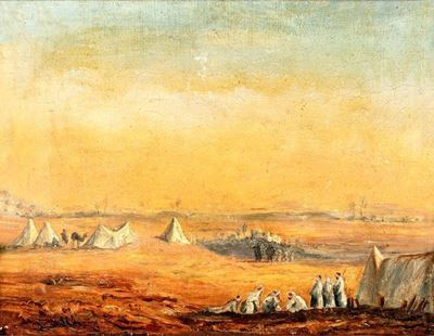 Accampamento nel Deserto