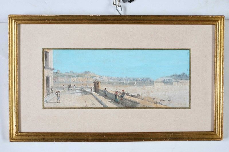 M. Gianni - Veduta del Golfo di Napoli