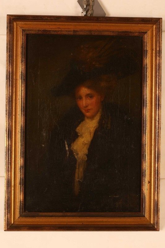 Scuola Italiana del XIX Secolo - Ritratto di Gentildonna