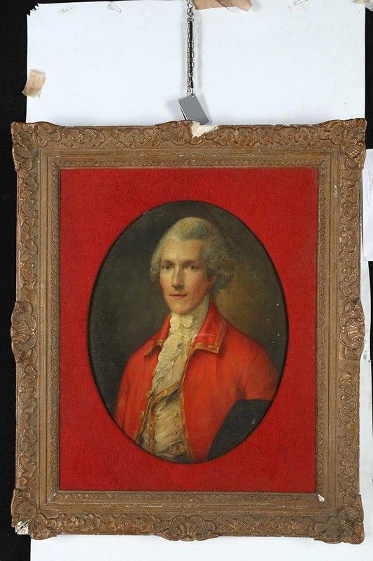 Scuola Inglese del XVIII Secolo - Ritratto di Gentiluomo