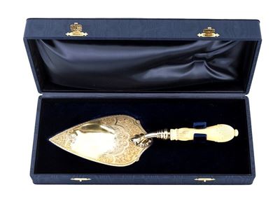 Pala da Dolce in Argento Vermeil