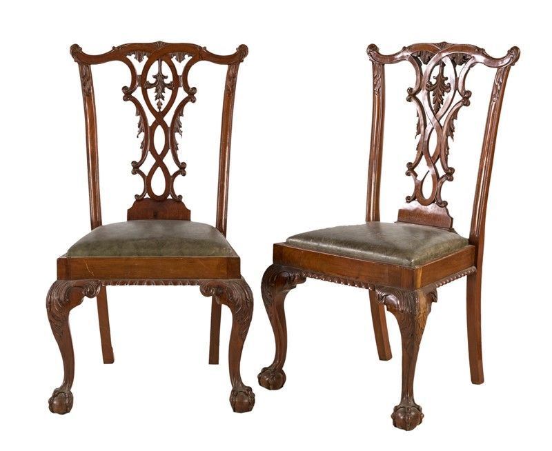 COPPIA DI POLTRONE QUEEN ANNE