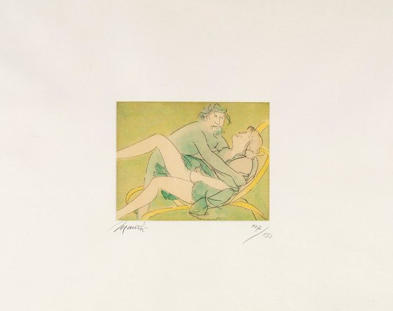 Giacomo Manzù - Amanti