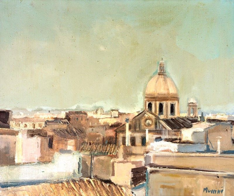 Marcello Muccini - Tetti di Roma