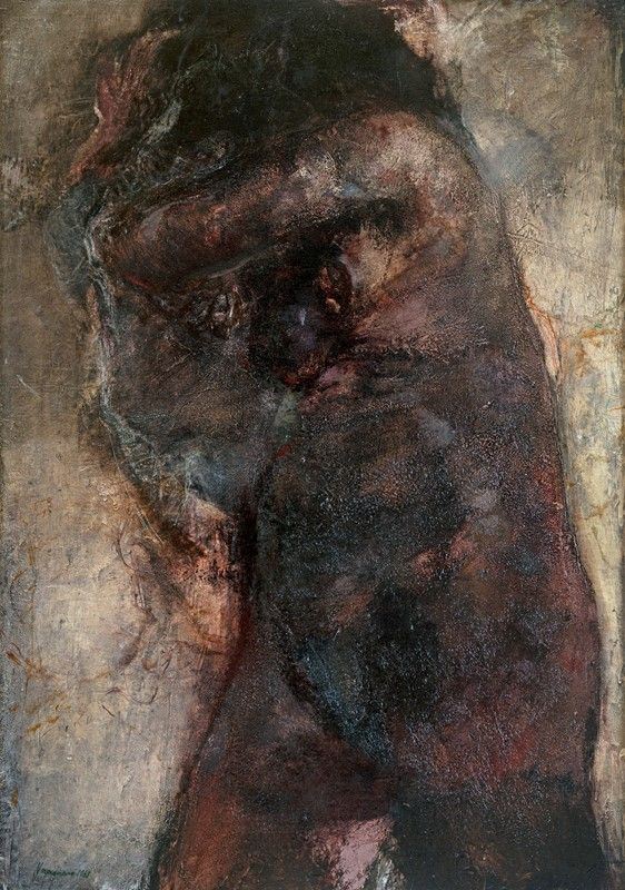 Renzo Vespignani - Nudo in Bruno