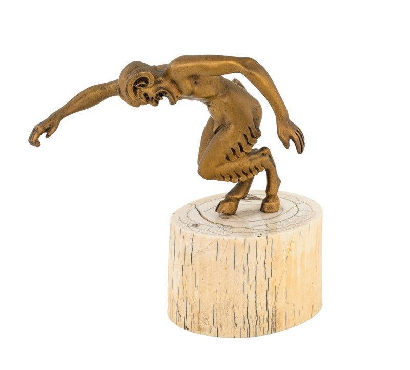 Scultura in Bronzo Dorato