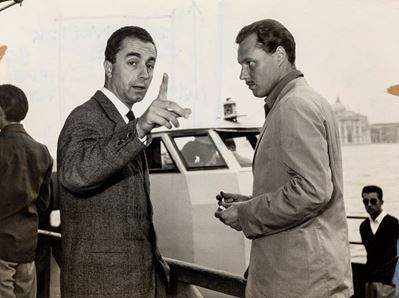 Foto Ritraente Michelangelo Antonioni a Venezia