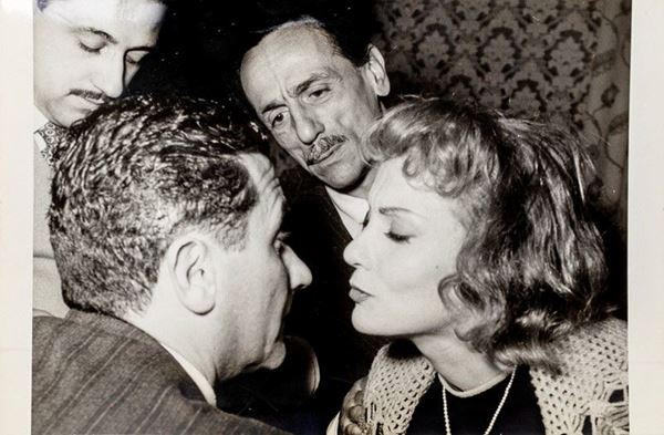 EDUARDO DE FILIPPO CON PAOLO STOPPA E ISA MIRANDA, 1952