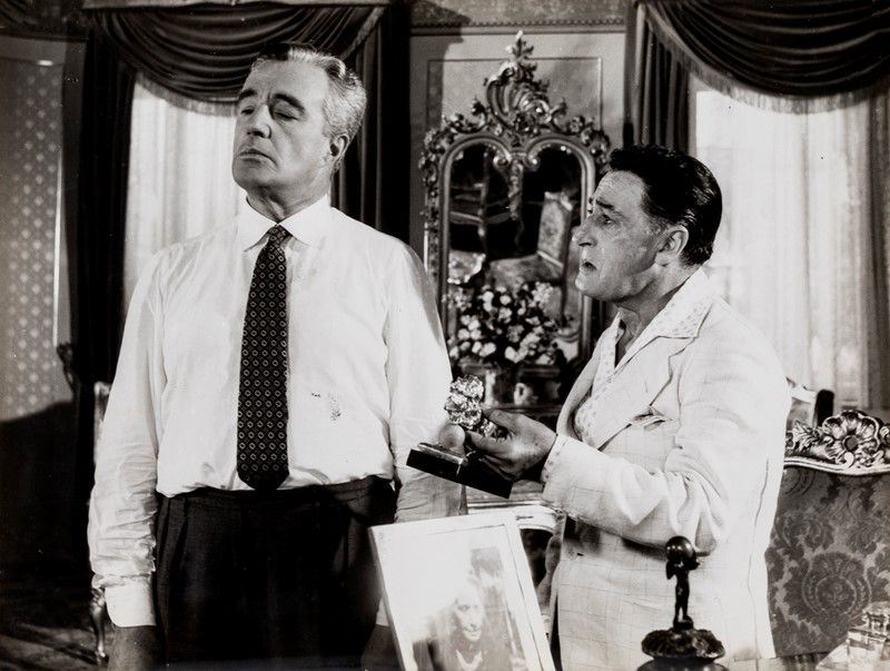 Giovanni Battista Poletto - Vittorio De Sica e TotÒ, 1955