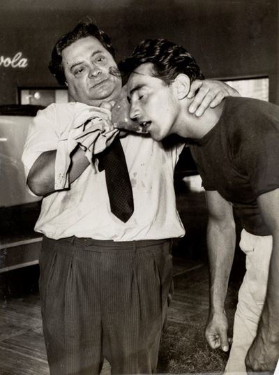 Aldo Fabrizi e Walter Chiari