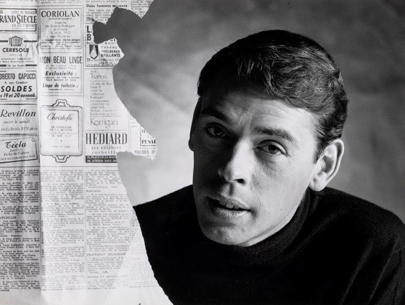 Leonard Herman - Ritratto di Jacques Brel, 1965