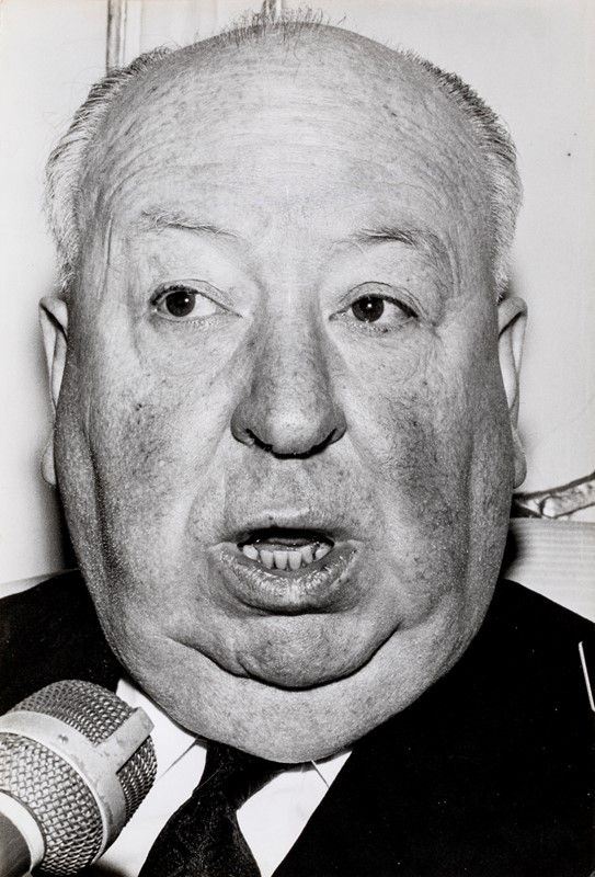 Jean-pierre Laffont - Lotto di Due Fotografie Ritraenti Alfred Hitchcock, 1969