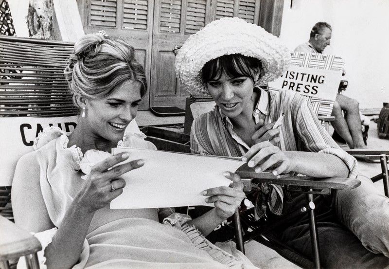 Raymond Depardon - Candice Bergen e Anna Karina, 1967