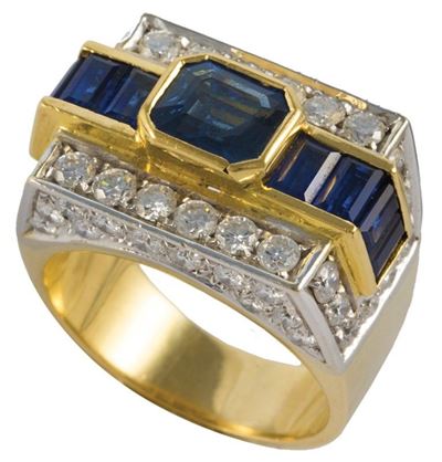 Anello con Zaffiri Ct.2,03