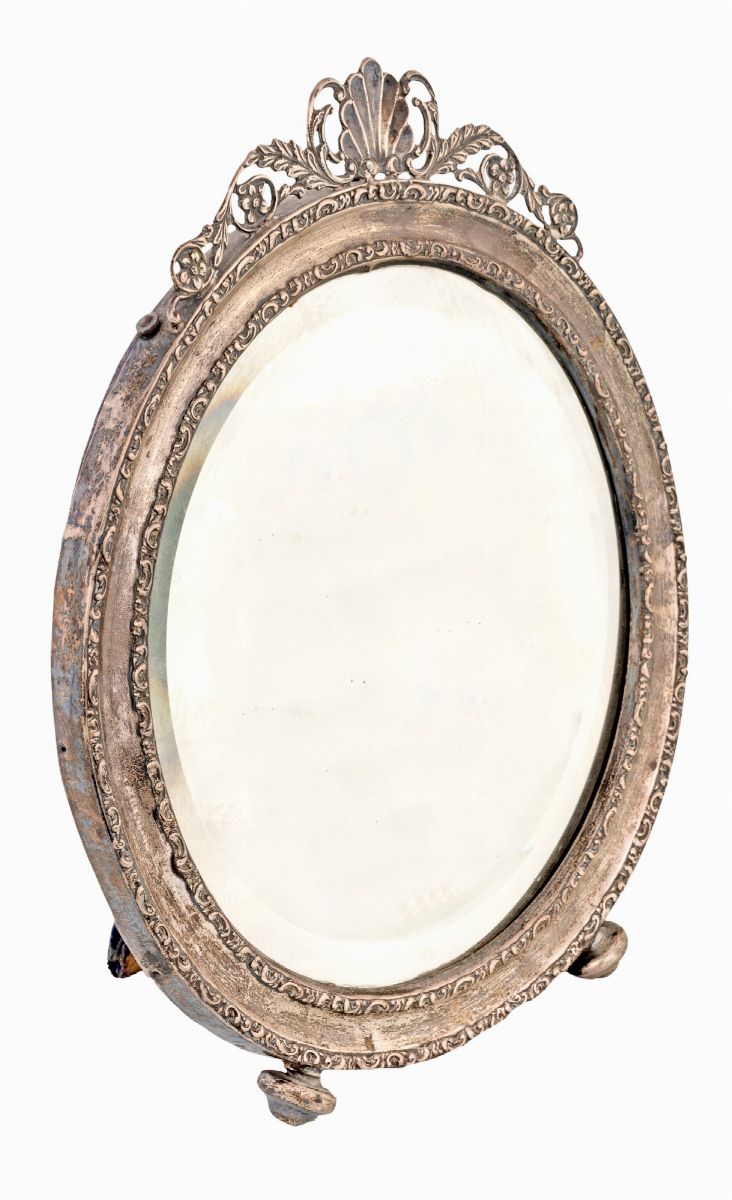 Specchio da Toletta in Argento