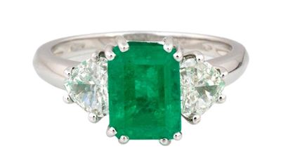 Anello con Smeraldo