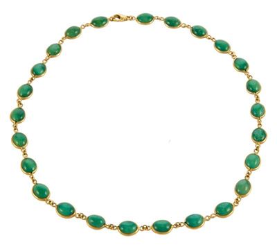 Collana Pietre Verdi - Turchese