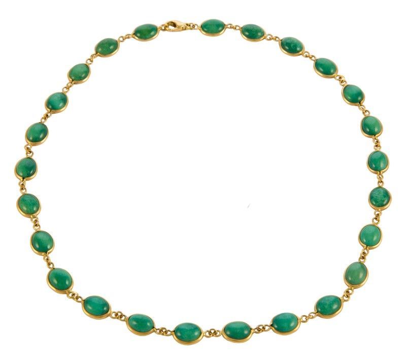 Collana Pietre Verdi - Turchese