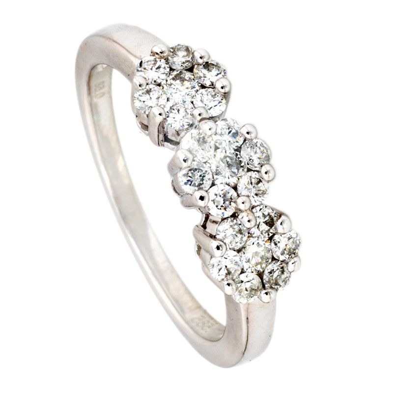 Anello Trilogy con Brillanti