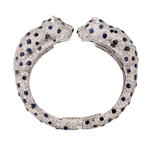 Bracciale due pantere