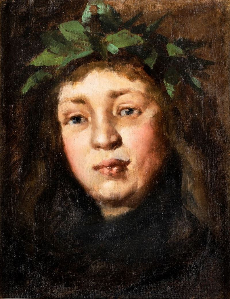 Armando Spadini - Giovane Bacco