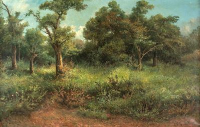 Paesaggio con Alberi