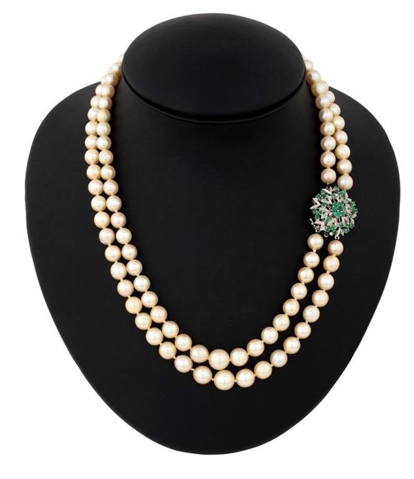 Collana perle degrad&#232;