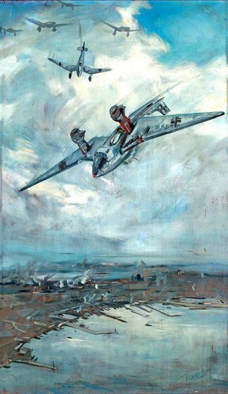 Sante Monachesi - Aerei in Picchiata