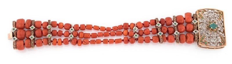 Bracciale con Corallo