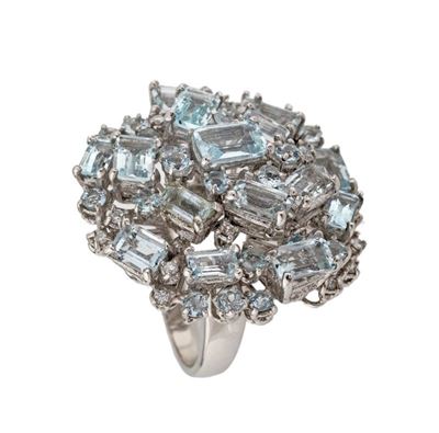 Anello con Acquamarina
